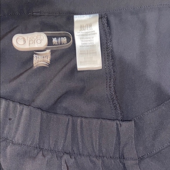 Women’s HealthPro dark grey scrub pants - Picture 3 of 4